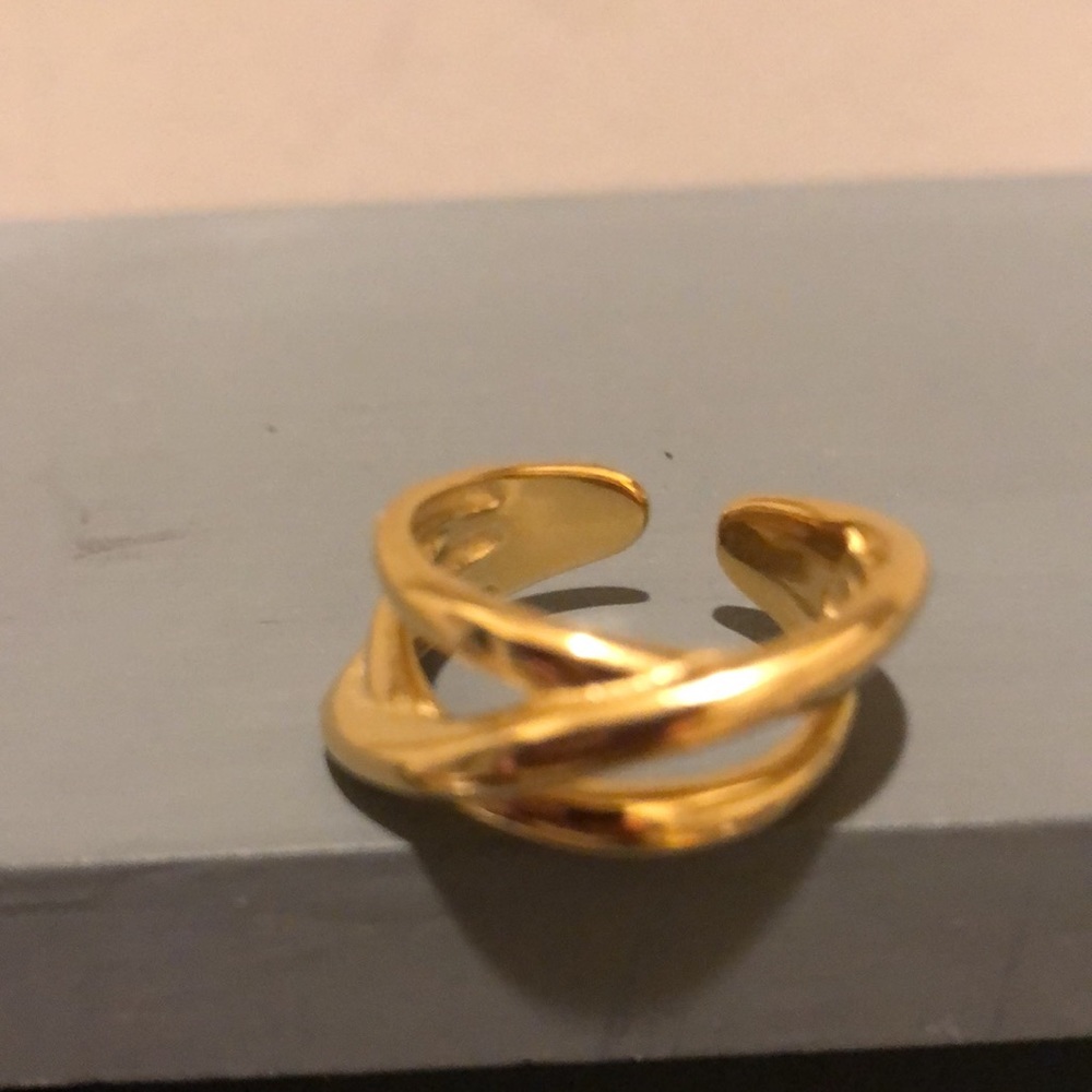 💍 Layered Design Ring US 8 - Picture 9 of 9